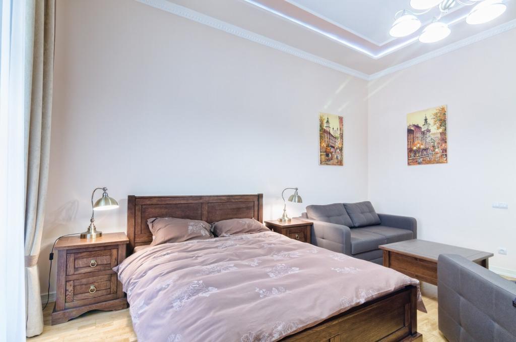 Apartment Grebinky 9 Lviv Eksteriør bilde
